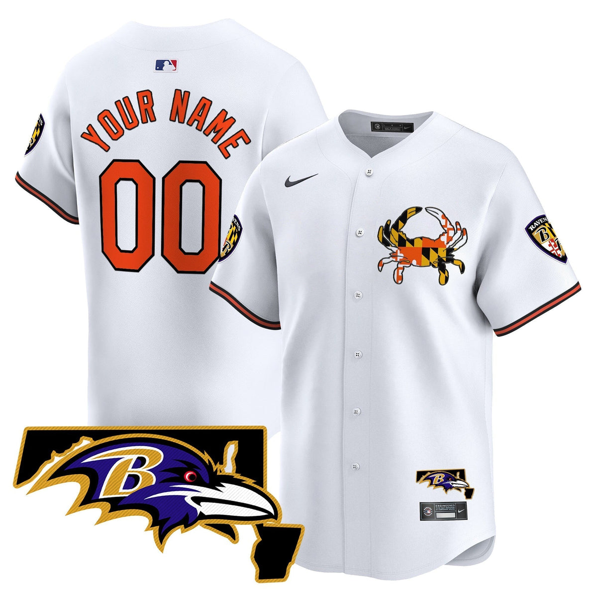 BAL 2024 Vapor Premier Baseball Custom Jersey - Stitched