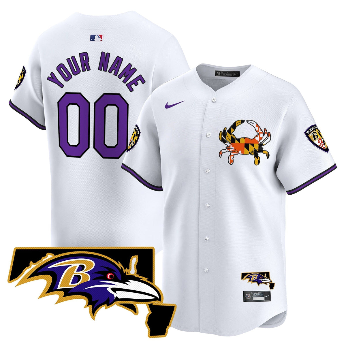 BAL 2024 Vapor Premier Baseball Custom Jersey V2 - Stitched
