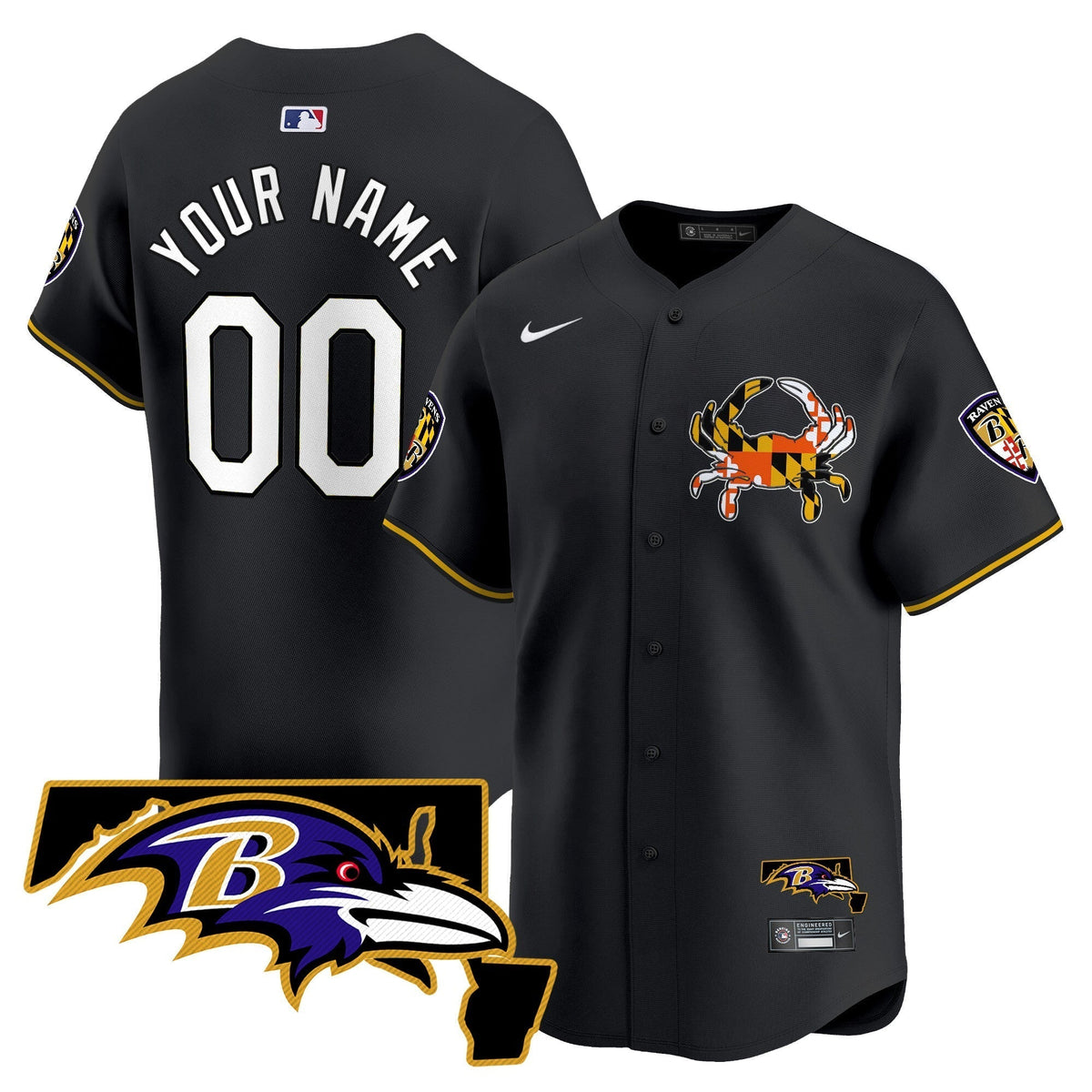 BAL 2024 Vapor Premier Baseball Custom Jersey V2 - Stitched