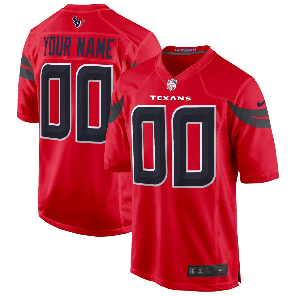 HOU 2024 Game Custom Jersey - Stitched