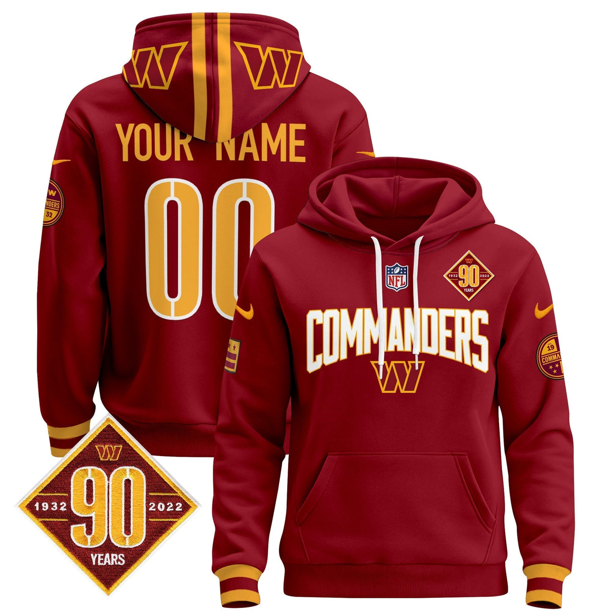 WAS 2024 Custom Pullover Hoodie V2- Stitched