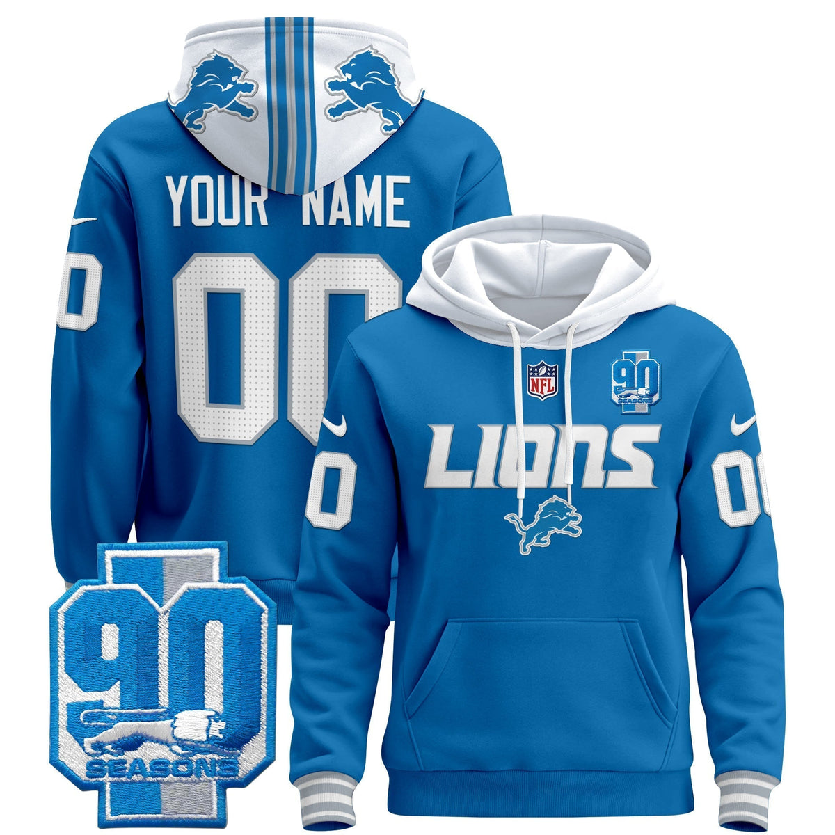 DET 2024 Custom Pullover Hoodie V2 - Stitched