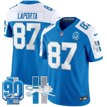 Detroit Lion 1946 Throwback Vapor Limited Jersey - Stitched
