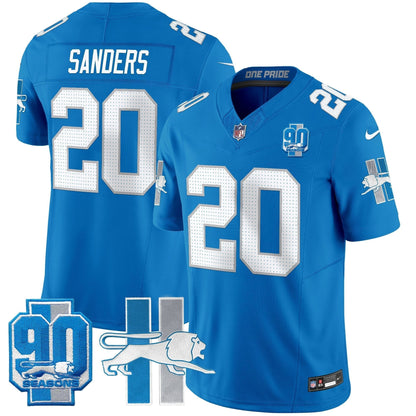 Detroit Lion 1946 Throwback Vapor Limited Jersey - Stitched