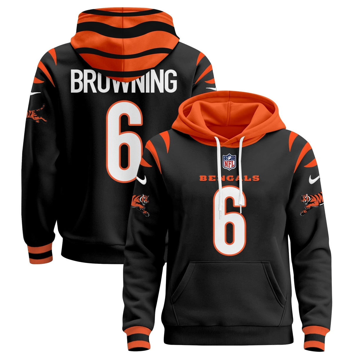 CIN 2024 Pullover Hoodie - Stitched