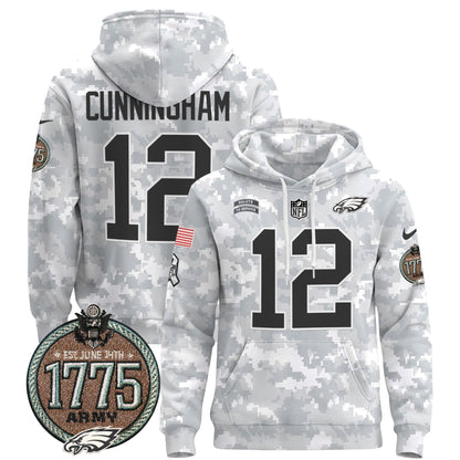 PHI 2024 Salute to Service Establishment Year Patch Pullover Hoodie