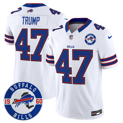 Men's Buffalo Bills 2024 Vapor Limited Jersey - Est. 1960 Patch - All Stitched