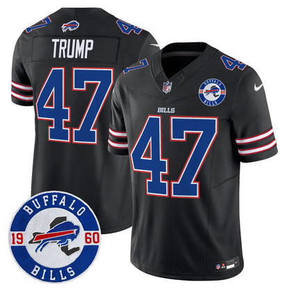 Men's Buffalo Bills 2024 Vapor Limited Jersey - Est. 1960 Patch - All Stitched