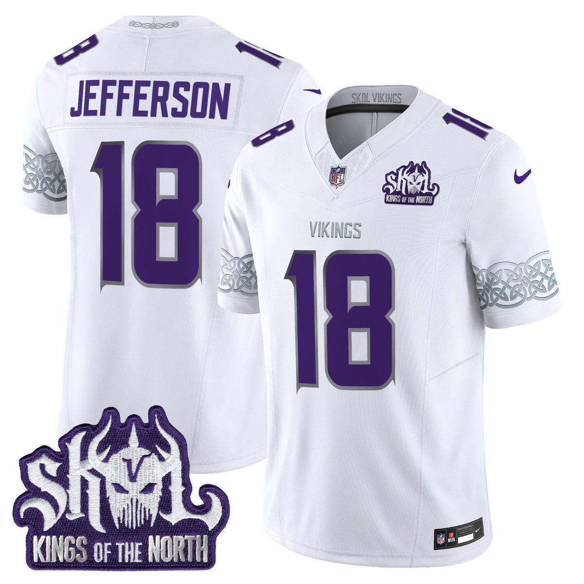 MIN King Of The North Patch Vapor Limited Jersey V2 - Stitched