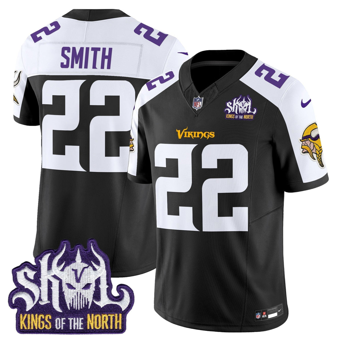 MIN King Of The North Patch Vapor Limited Jersey V2 - Stitched