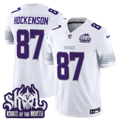 MIN King Of The North Patch Vapor Limited Jersey V2 - Stitched