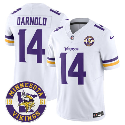 MIN King Of The North Patch Vapor Limited Jersey - Est. 1961 Patch - Stitched