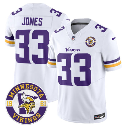MIN King Of The North Patch Vapor Limited Jersey - Est. 1961 Patch - Stitched