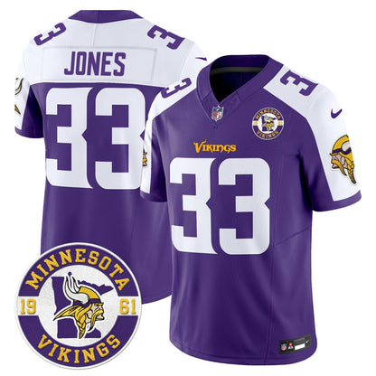 MIN King Of The North Patch Vapor Limited Jersey - Est. 1961 Patch - Stitched