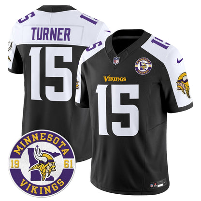MIN King Of The North Patch Vapor Limited Jersey - Est. 1961 Patch - Stitched