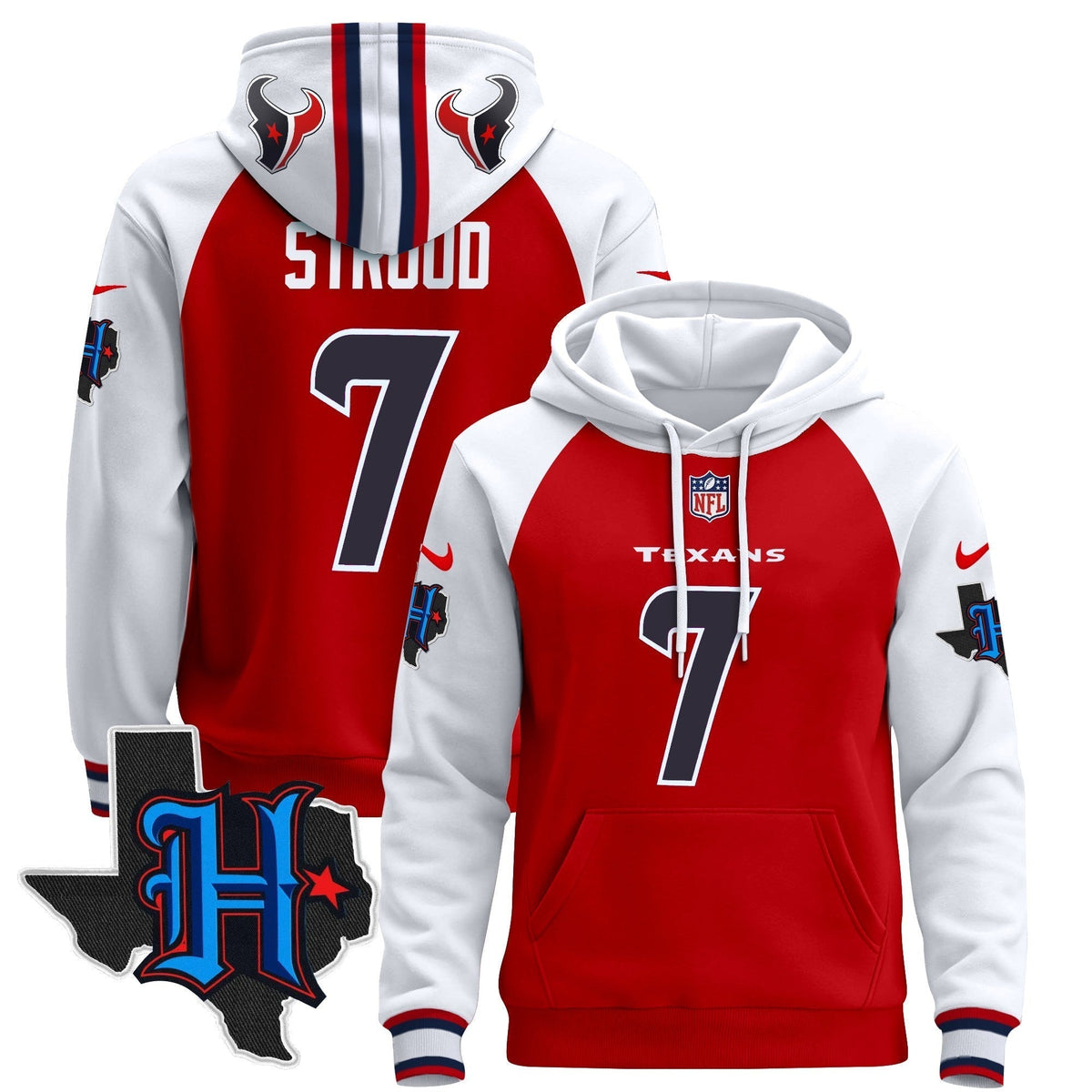 Houston Texans2024 Pullover Hoodie - Stitched