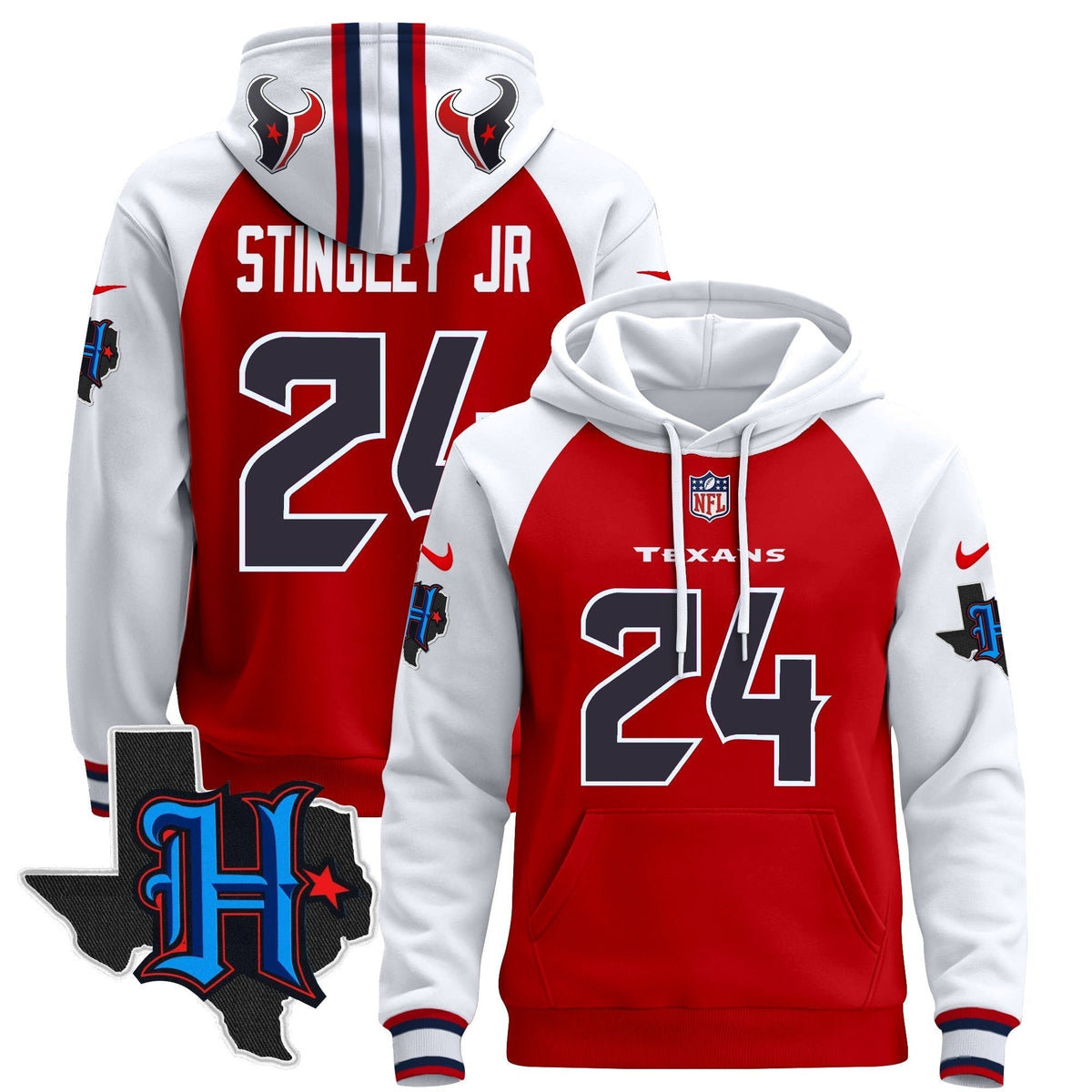Houston Texans2024 Pullover Hoodie - Stitched