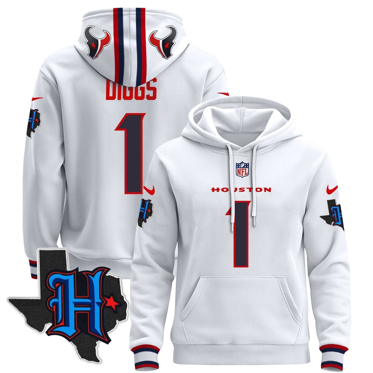 Houston Texans2024 Pullover Hoodie - Stitched