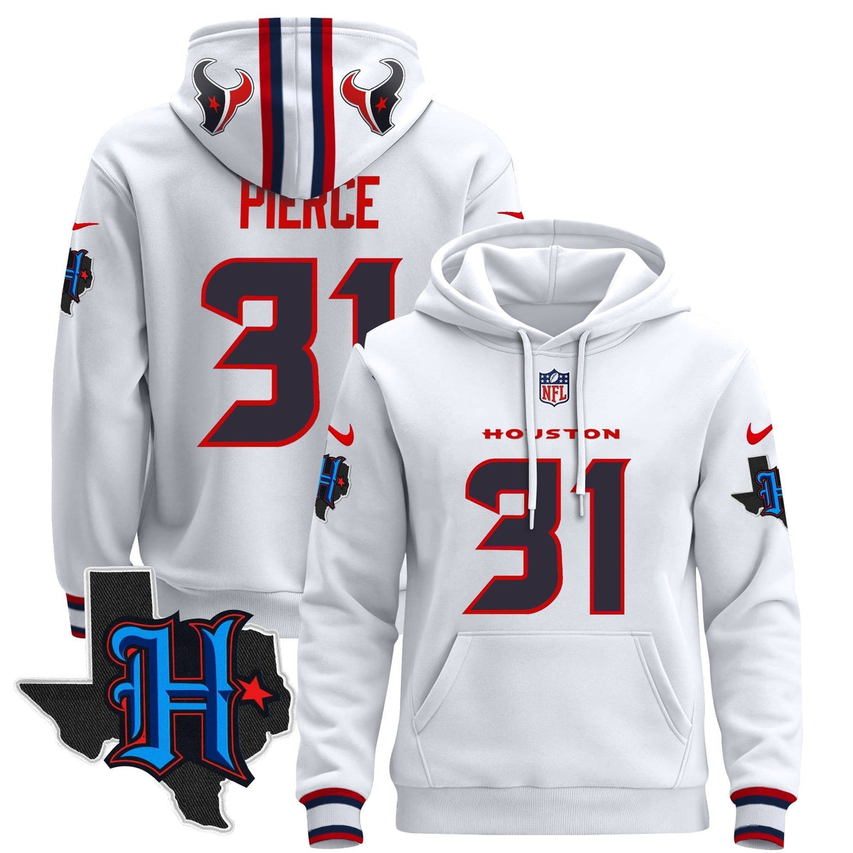 Houston Texans2024 Pullover Hoodie - Stitched
