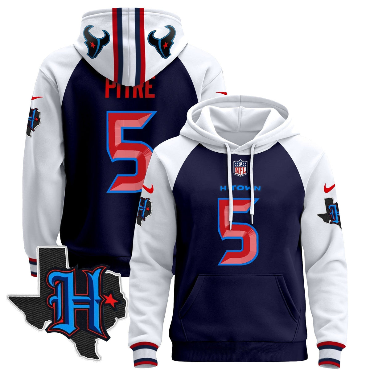 Houston Texans2024 Pullover Hoodie - Stitched