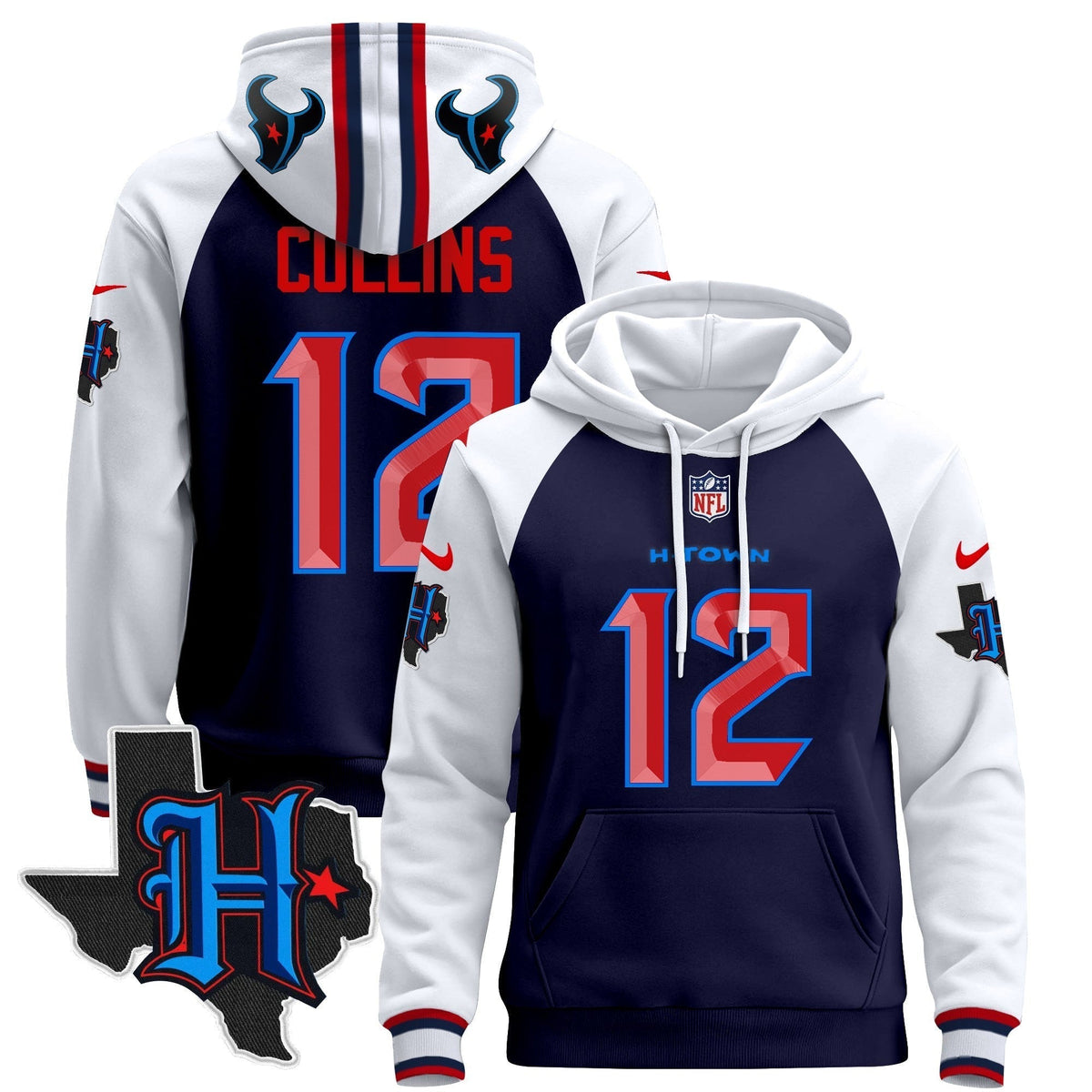 Houston Texans2024 Pullover Hoodie - Stitched