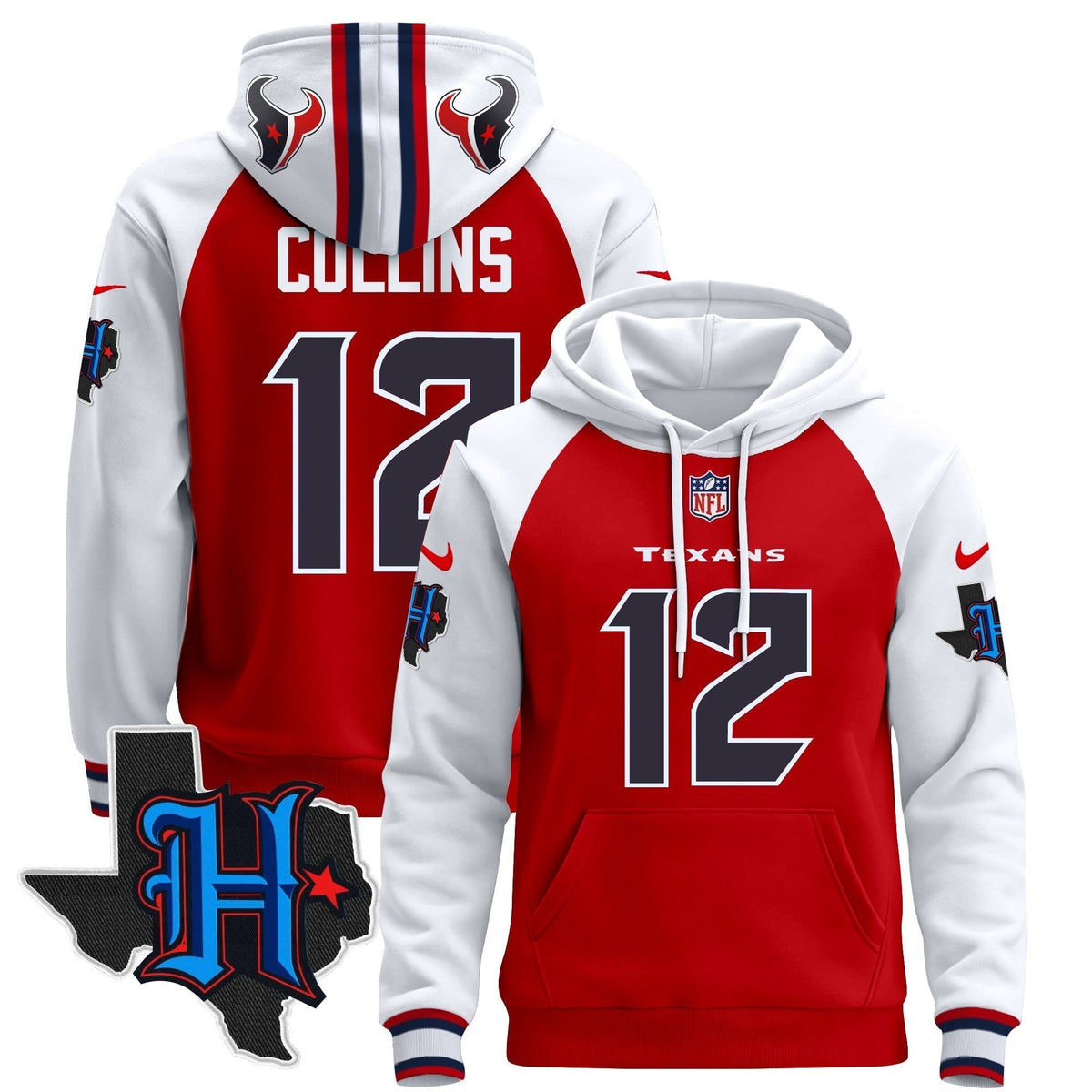 Houston Texans2024 Pullover Hoodie - Stitched