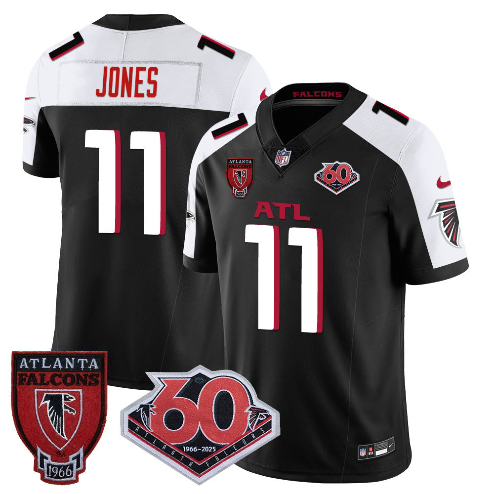 Men's Atlanta Falcons 60th Season Vapor Limited Jersey - All Stitched