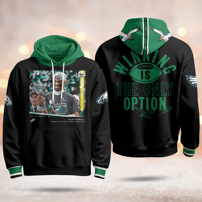 PHI Super Bowl LIX Champions Limited Hoodie N3 - Printed
