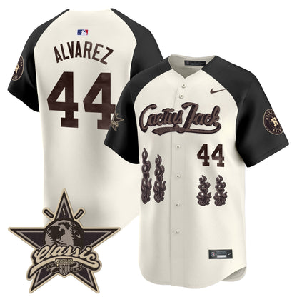 Houston Astros Cactus Jack 2025 Vapor Premier Limited Jersey - All Stitched
