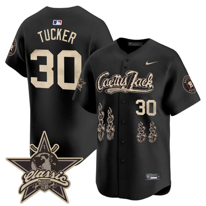 Houston Astros Cactus Jack 2025 Vapor Premier Limited Jersey - All Stitched