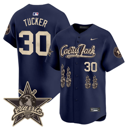 Houston Astros Cactus Jack 2025 Vapor Premier Limited Jersey - All Stitched