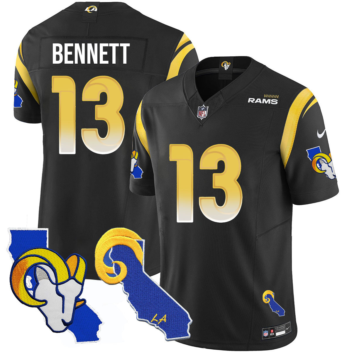 Men's Los Angeles Rams 2025 Vapor Limited Jersey - All Stitched