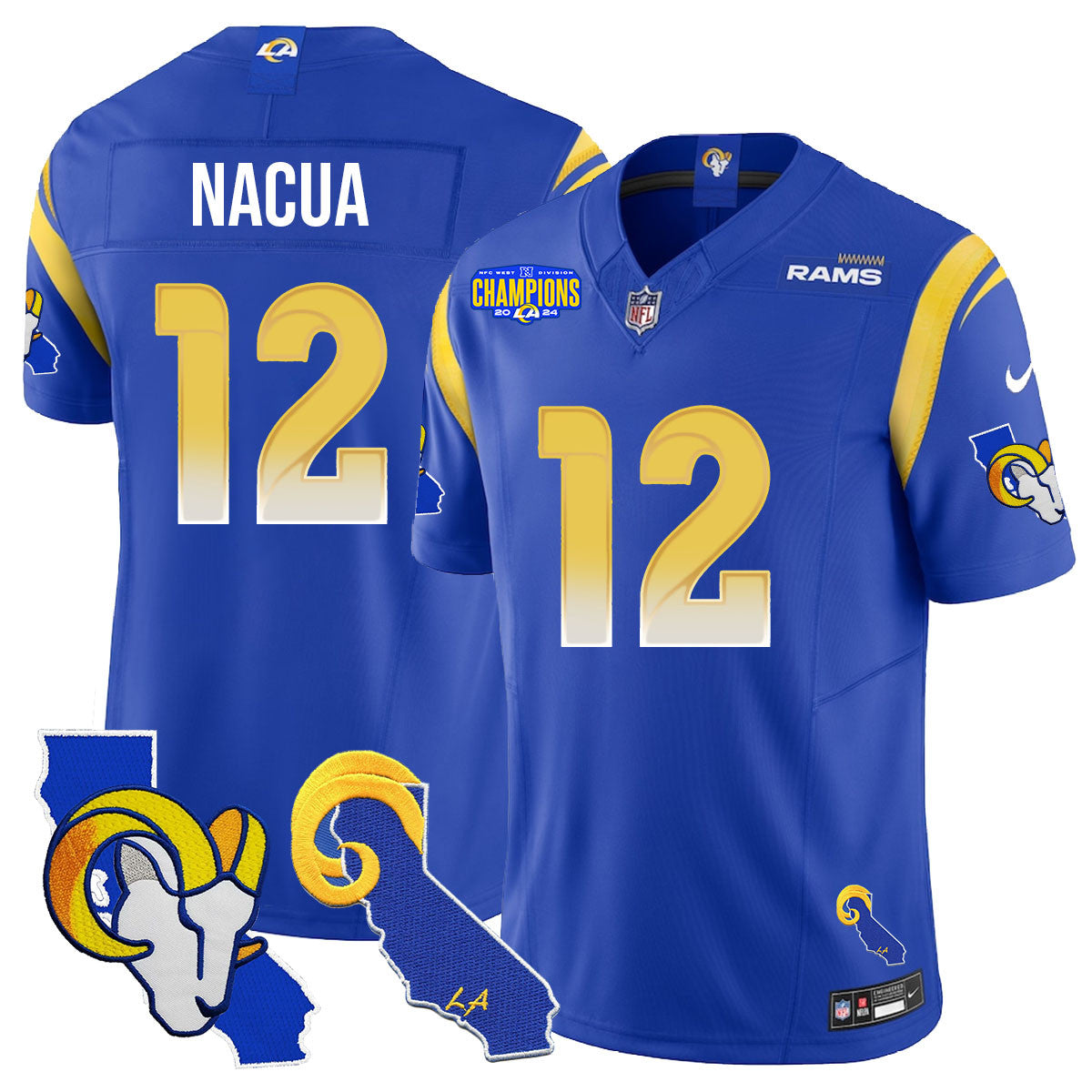 Men's Los Angeles Rams 2025 Vapor Limited Jersey - All Stitched