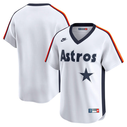 Men's Houston Astros Throwback Vapor Premier Limited Jersey - All Stitched