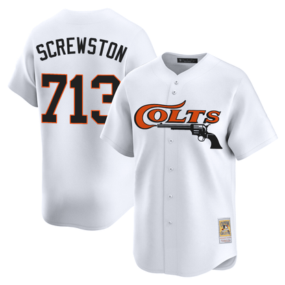 Men's Houston Astros Throwback Vapor Premier Limited Jersey - All Stitched