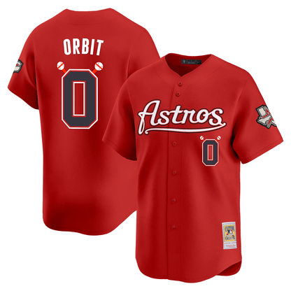 Men's Houston Astros Throwback Vapor Premier Limited Jersey - All Stitched