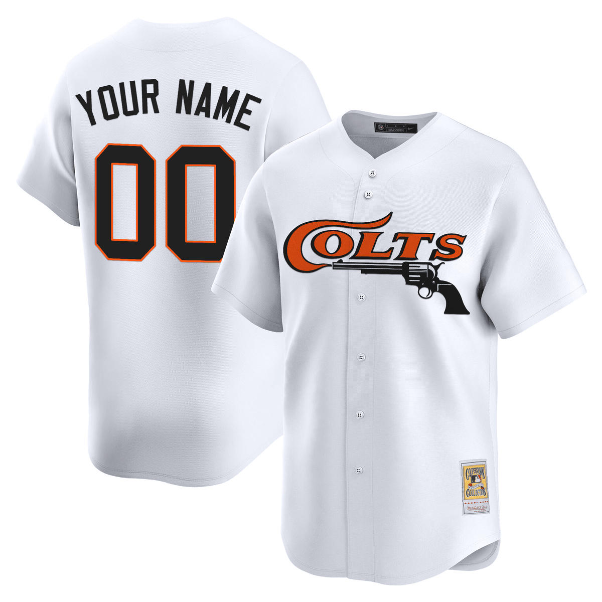 Houston Astros Throwback Vapor Premier Limited Custom Jersey - All Stitched