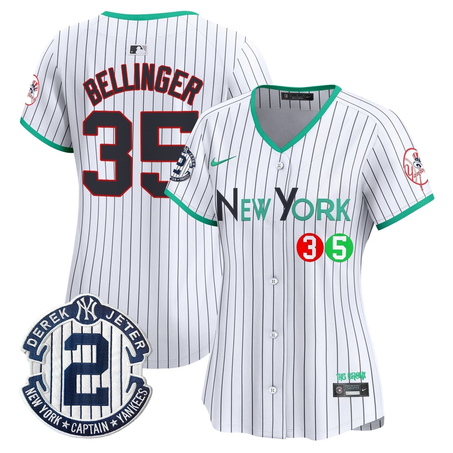 Women's New York Yankees City Connect Vapor Premier Limited Jersey - All Stitched