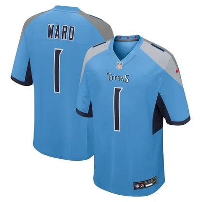 Cameron Ward #1 Tennessee Titans Jersey - All Stitched