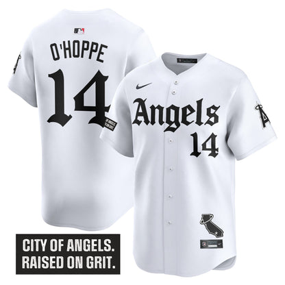 Men's Los Angeles Angels 'Gothic Halo Edition' Vapor Premier Limited Jersey - All Stitched