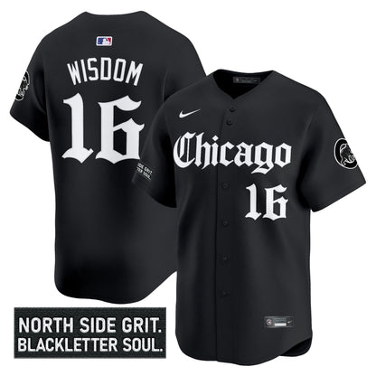 Men's Chicago Cubs 'Gothic North Side Edition' Vapor Premier Limited Jersey V2 - All Stitched