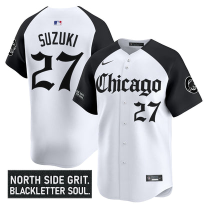 Men's Chicago Cubs 'Gothic North Side Edition' Vapor Premier Limited Jersey V2 - All Stitched