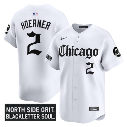 Men's Chicago Cubs 'Gothic North Side Edition' Vapor Premier Limited Jersey V2 - All Stitched