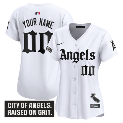 Los Angeles Angels 'Gothic Halo Edition' Vapor Premier Limited Custom Jersey - All Stitched