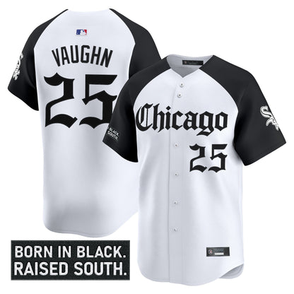 Men's Chicago White Sox 'Gothic South Side Edition' Vapor Premier Limited Jersey - All Stitched