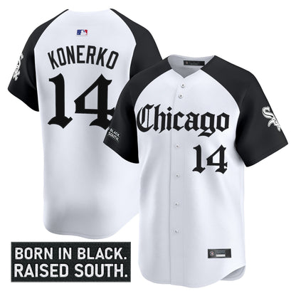 Men's Chicago White Sox 'Gothic South Side Edition' Vapor Premier Limited Jersey - All Stitched