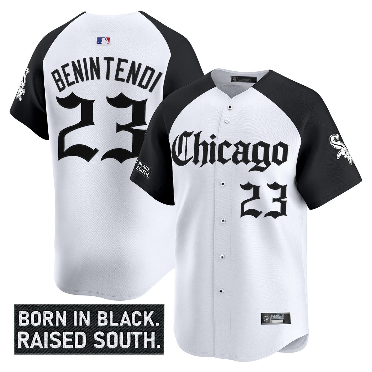 Men's Chicago White Sox 'Gothic South Side Edition' Vapor Premier Limited Jersey - All Stitched