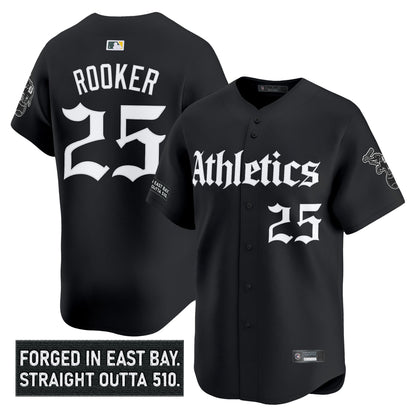 Men's Athletics 'Gothic East Bay Edition' Vapor Premier Limited Jersey - All Stitched