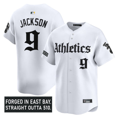 Men's Athletics 'Gothic East Bay Edition' Vapor Premier Limited Jersey - All Stitched