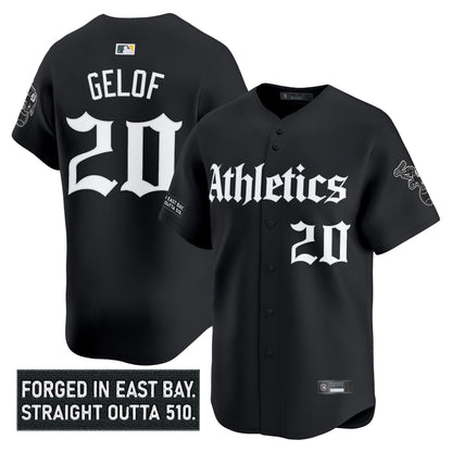 Men's Athletics 'Gothic East Bay Edition' Vapor Premier Limited Jersey - All Stitched